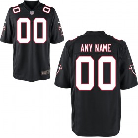 Youth Atlanta Falcons Nike Black Alternate Customized Game Jersey