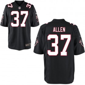 Youth Atlanta Falcons Nike Black Alternate Game Jersey ALLEN#37
