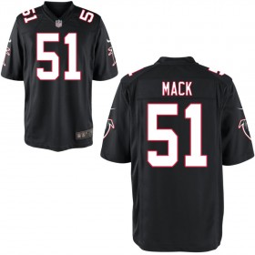 Youth Atlanta Falcons Nike Black Alternate Game Jersey MACK#51