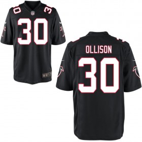 Youth Atlanta Falcons Nike Black Alternate Game Jersey OLLISON#30