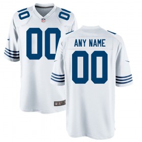 Youth Indianapolis Colts Nike White Customized Alternate Game Jersey