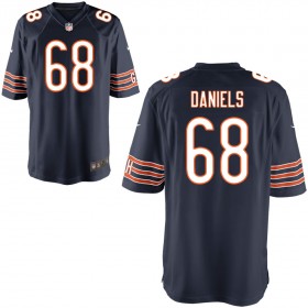 Youth Chicago Bears Nike Navy Game Jersey DANIELS#68