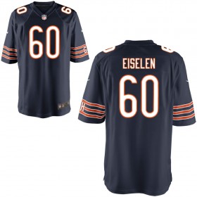 Youth Chicago Bears Nike Navy Game Jersey EISELEN#60