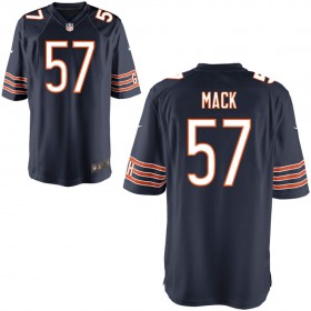 Youth Chicago Bears Nike Navy Game Jersey MACK#57