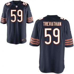 Youth Chicago Bears Nike Navy Game Jersey TREVATHAN#59
