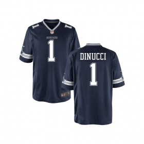 Youth Dallas Cowboys Nike Navy Game Jersey DINUCCI#1