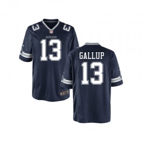 Youth Dallas Cowboys Nike Navy Game Jersey GALLUP#13