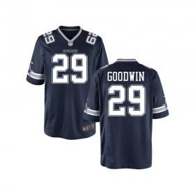 Youth Dallas Cowboys Nike Navy Game Jersey GOODWIN#29