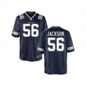 Youth Dallas Cowboys Nike Navy Game Jersey JACKSON#56