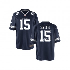 Youth Dallas Cowboys Nike Navy Game Jersey SMITH#15