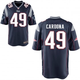 Nike Youth New England Patriots Team Color Game Jersey CARDONA#49