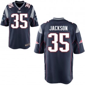 Nike Youth New England Patriots Team Color Game Jersey JACKSON#35