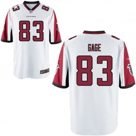Youth Atlanta Falcons Nike White Game Jersey GAGE#83