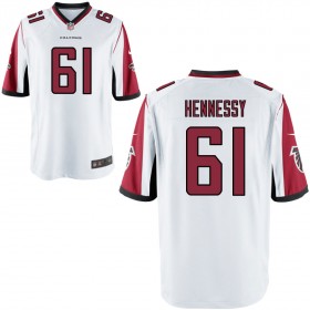 Youth Atlanta Falcons Nike White Game Jersey HENNESSY#61