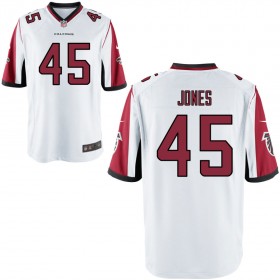 Youth Atlanta Falcons Nike White Game Jersey JONES#45
