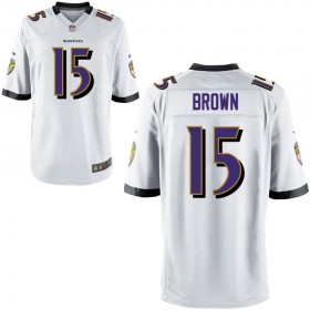 Nike Baltimore Ravens Youth Game Jersey BROWN#15