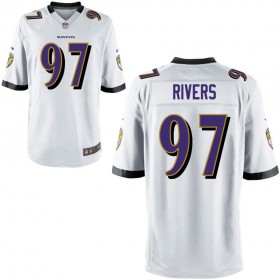 Nike Baltimore Ravens Youth Game Jersey RIVERS#97