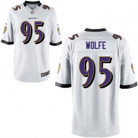 Nike Baltimore Ravens Youth Game Jersey WOLFE#95