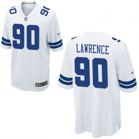 Nike Men's Dallas Cowboys Game White Jersey LAWRENCE#90