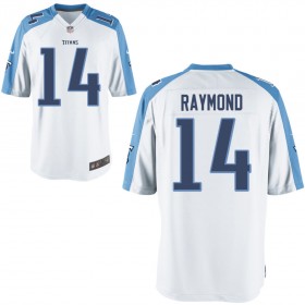Nike Men's Tennessee Titans Game White Jersey RAYMOND#14