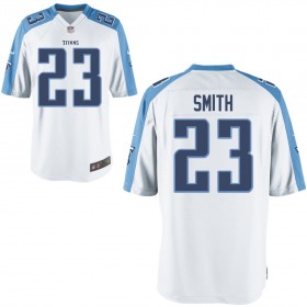 Nike Men's Tennessee Titans Game White Jersey SMITH#23