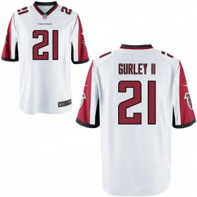 Men's Atlanta Falcons Nike White Game Jersey GURLEY II#21