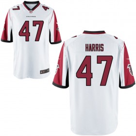 Men's Atlanta Falcons Nike White Game Jersey HARRIS#47