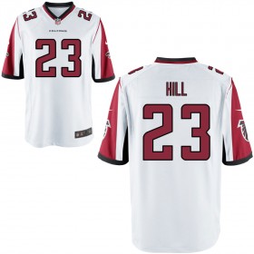 Men's Atlanta Falcons Nike White Game Jersey HILL#23