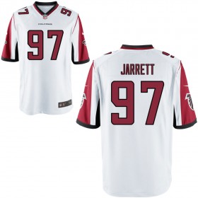 Men's Atlanta Falcons Nike White Game Jersey JARRETT#97