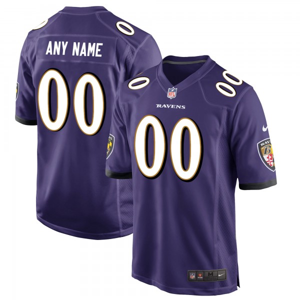 كلمة شاي Men's Nike Baltimore Ravens Customized 2013 Purple Limited Jersey ساعة  كم سعرها