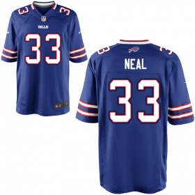 Men's Buffalo Bills Nike Royal Game Jersey NEAL#33