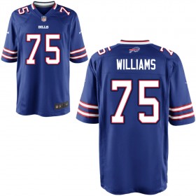 Men's Buffalo Bills Nike Royal Game Jersey WILLIAMS#75