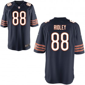 Men's Chicago Bears Nike Navy Game Jersey RIDLEY#88