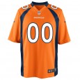 Men's Denver Broncos Nike Orange Customized Game Jersey