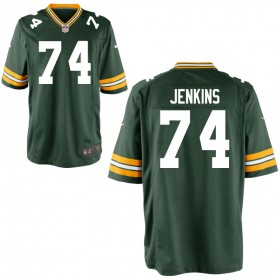 Men's Green Bay Packers Nike Green Game Jersey JENKINS#74