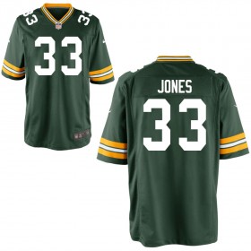 Men's Green Bay Packers Nike Green Game Jersey JONES#33