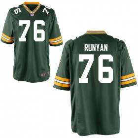 Men's Green Bay Packers Nike Green Game Jersey RUNYAN#76