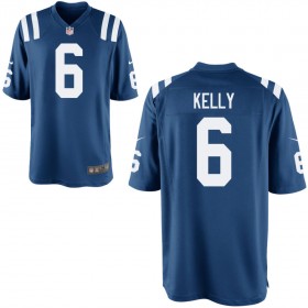 Men's Indianapolis Colts Nike Royal Game Jersey KELLY#6