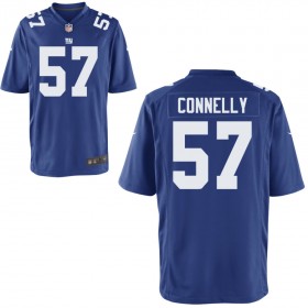 Men's New York Giants Nike Royal Game Jersey CONNELLY#57