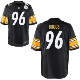 Men's Pittsburgh Steelers Nike Black Game Jersey BUGGS#96