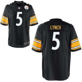 Men's Pittsburgh Steelers Nike Black Game Jersey LYNCH#5