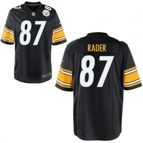 Men's Pittsburgh Steelers Nike Black Game Jersey RADER#87