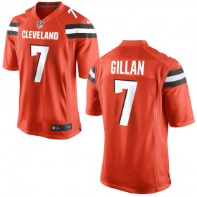 Nike Cleveland Browns Mens Orange Game Jersey GILLAN#7