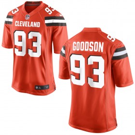 Nike Cleveland Browns Mens Orange Game Jersey GOODSON#93
