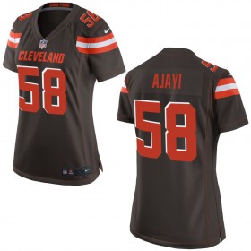 Women's Cleveland Browns Nike Brown Game Jersey AJAYI#58