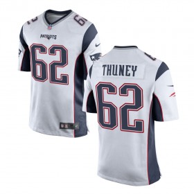 Nike Men's New England Patriots Game Away Jersey THUNEY#62