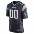 Men's New England Patriots Nike Navy Custom Game Jersey