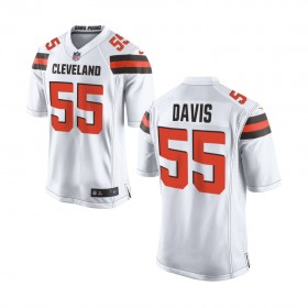 Nike Cleveland Browns Youth White Game Jersey DAVIS#55