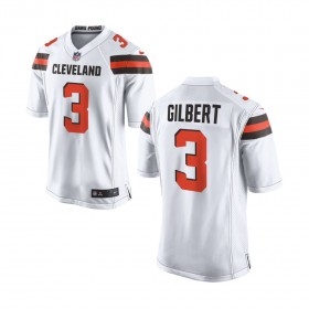 Nike Cleveland Browns Youth White Game Jersey GILBERT#3