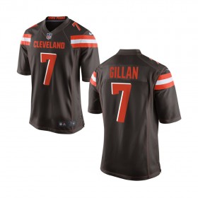 Youth Cleveland Browns Nike Brown Game Jersey GILLAN#7